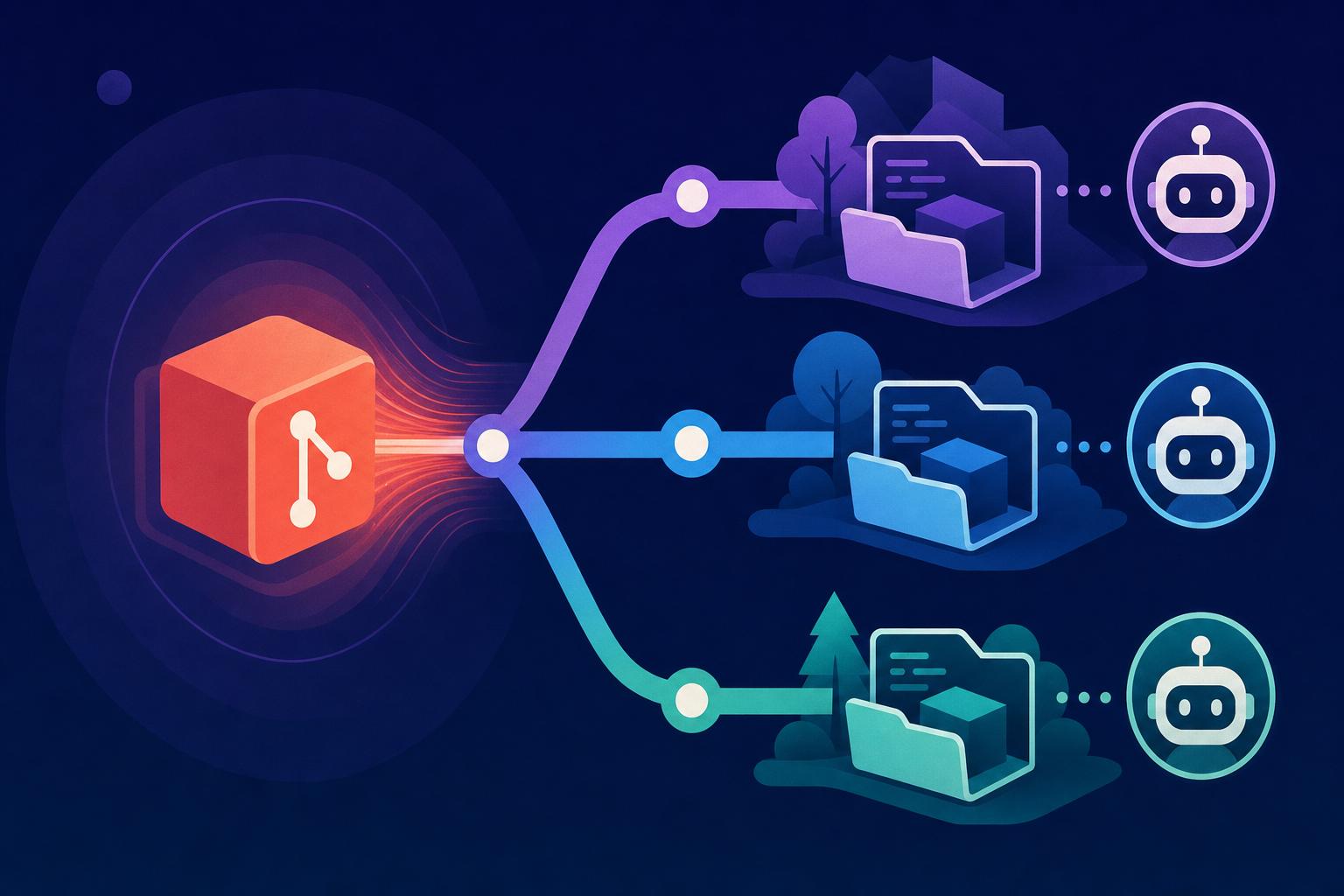 git worktree で始める並列AI駆動開発 — 複数エージェントを同時に走らせる運用のアイキャッチ画像